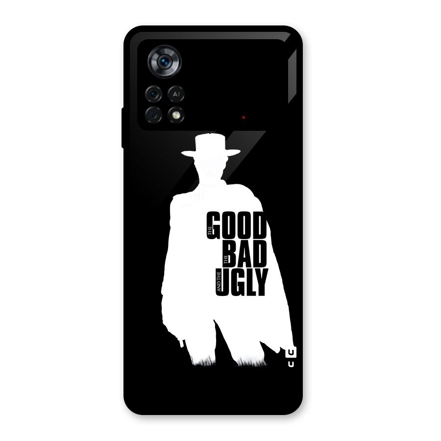 Good Bad Ugly Glass Back Case for Poco X4 Pro 5G