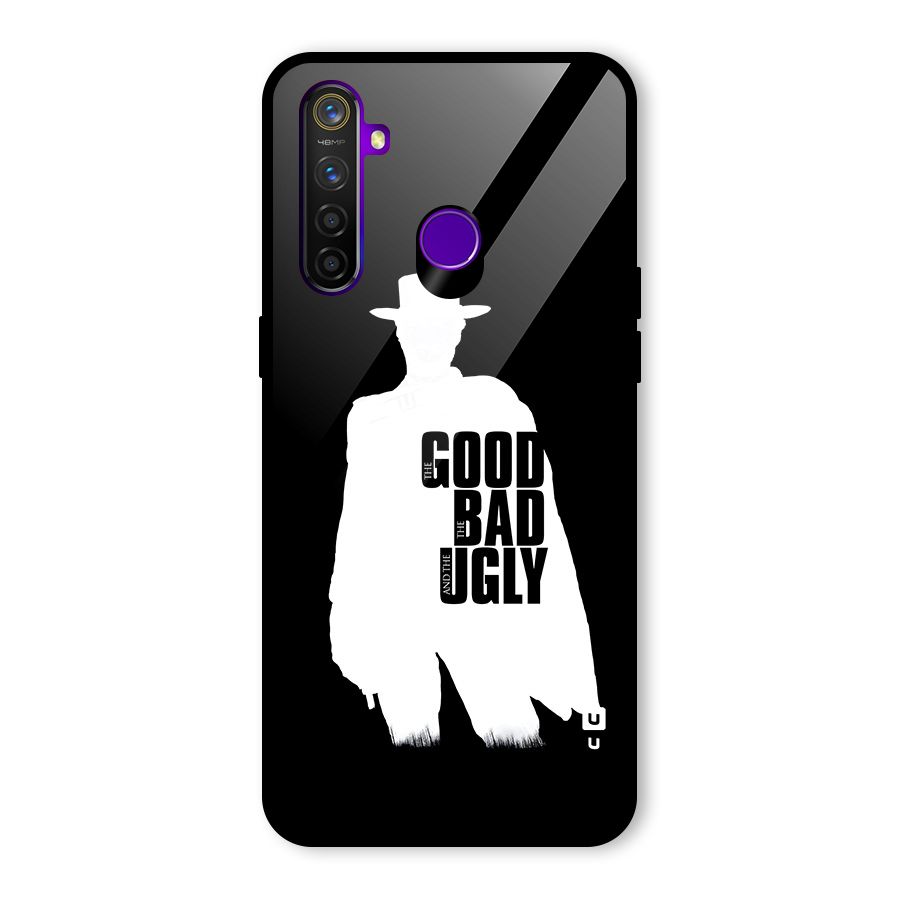 Good Bad Ugly Glass Back Case for Realme 5 Pro