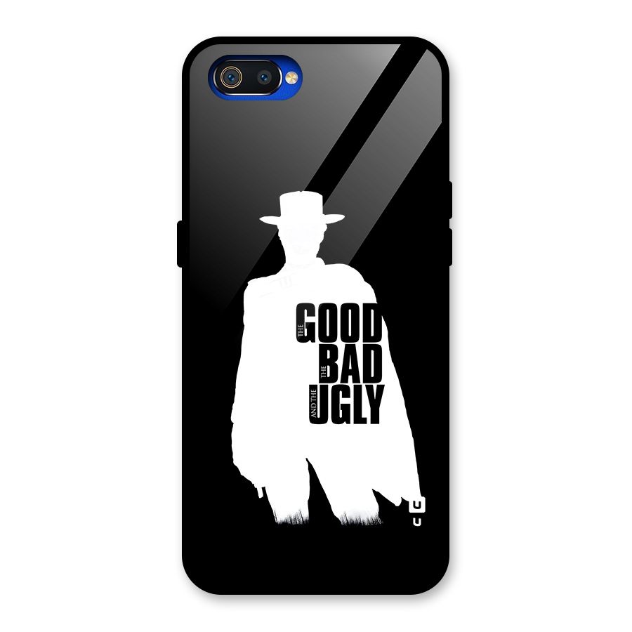 Good Bad Ugly Glass Back Case for Realme C2