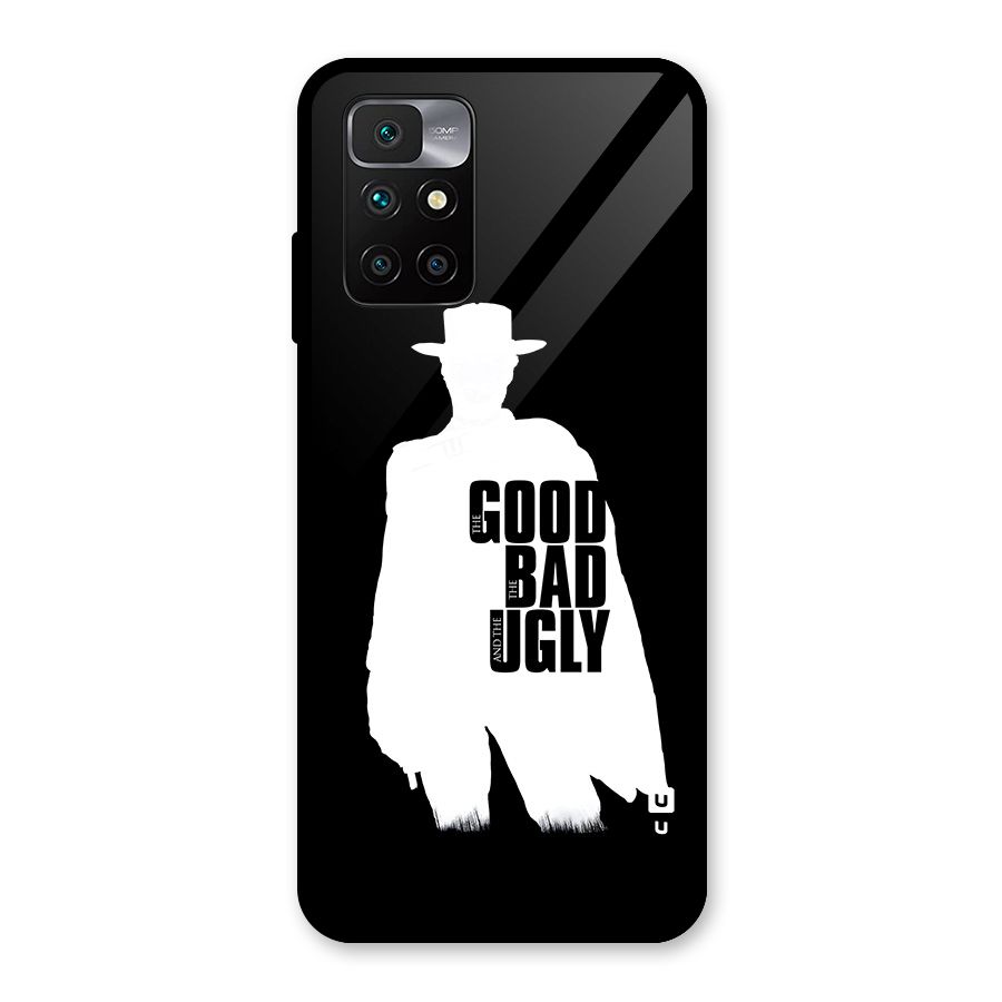 Good Bad Ugly Glass Back Case for Redmi 10 Prime