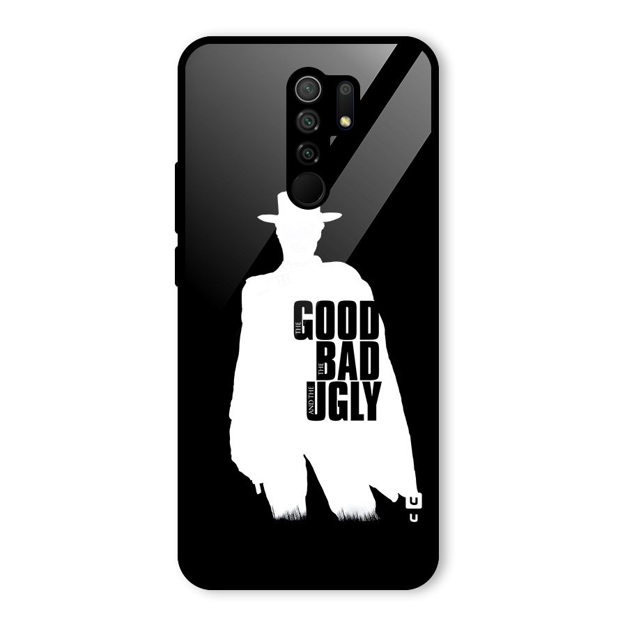 Good Bad Ugly Glass Back Case for Redmi 9 Prime