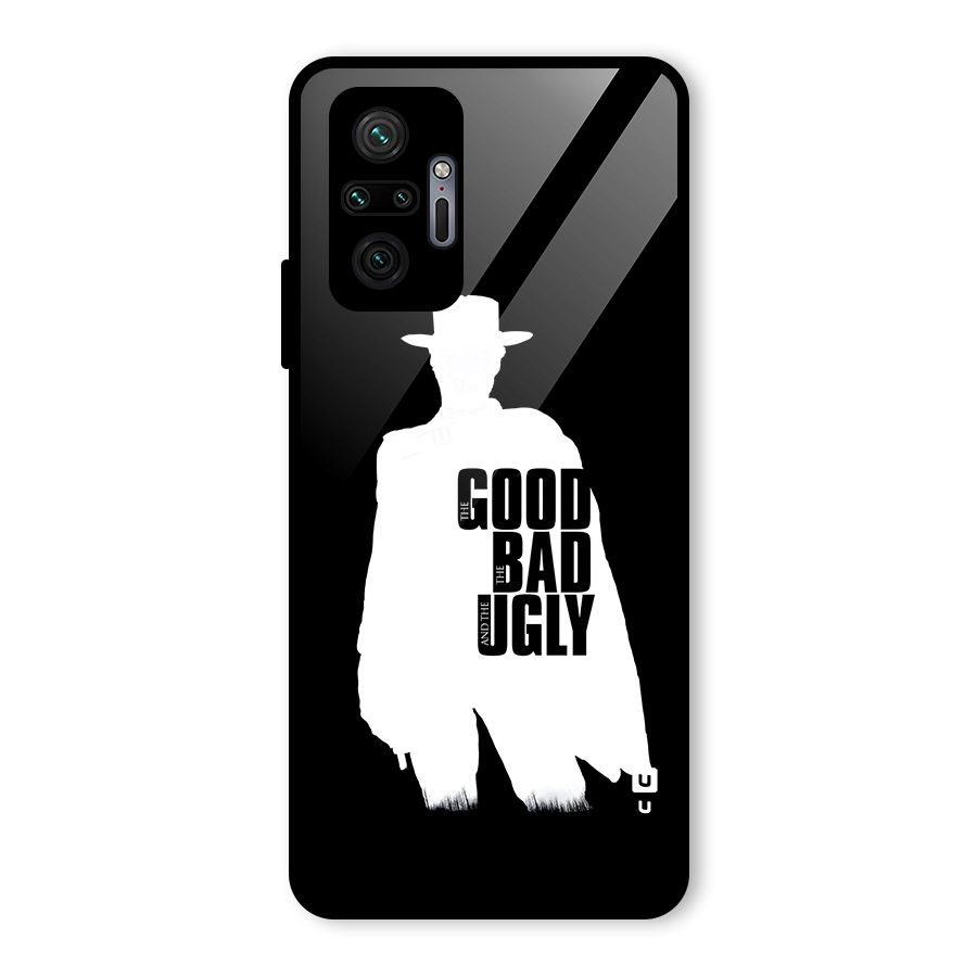 Good Bad Ugly Glass Back Case for Redmi Note 10 Pro Max