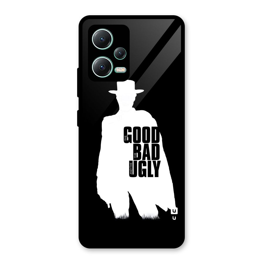 Good Bad Ugly Glass Back Case for Redmi Note 12 5G