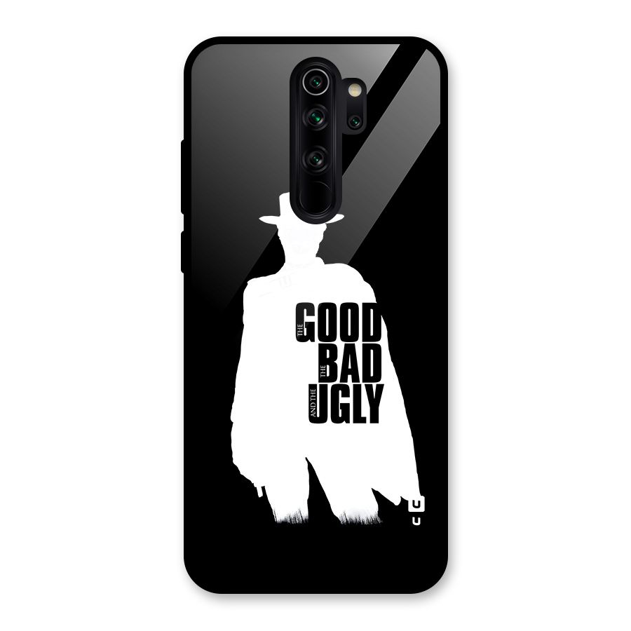 Good Bad Ugly Glass Back Case for Redmi Note 8 Pro