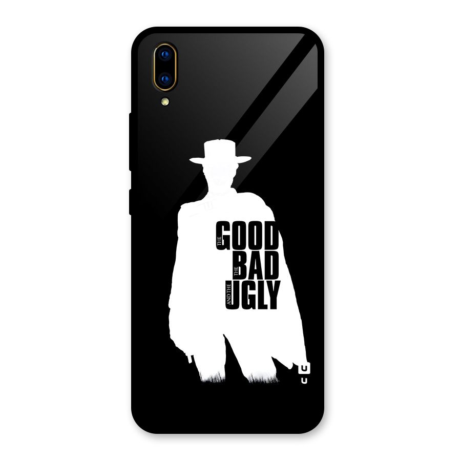 Good Bad Ugly Glass Back Case for Vivo V11 Pro