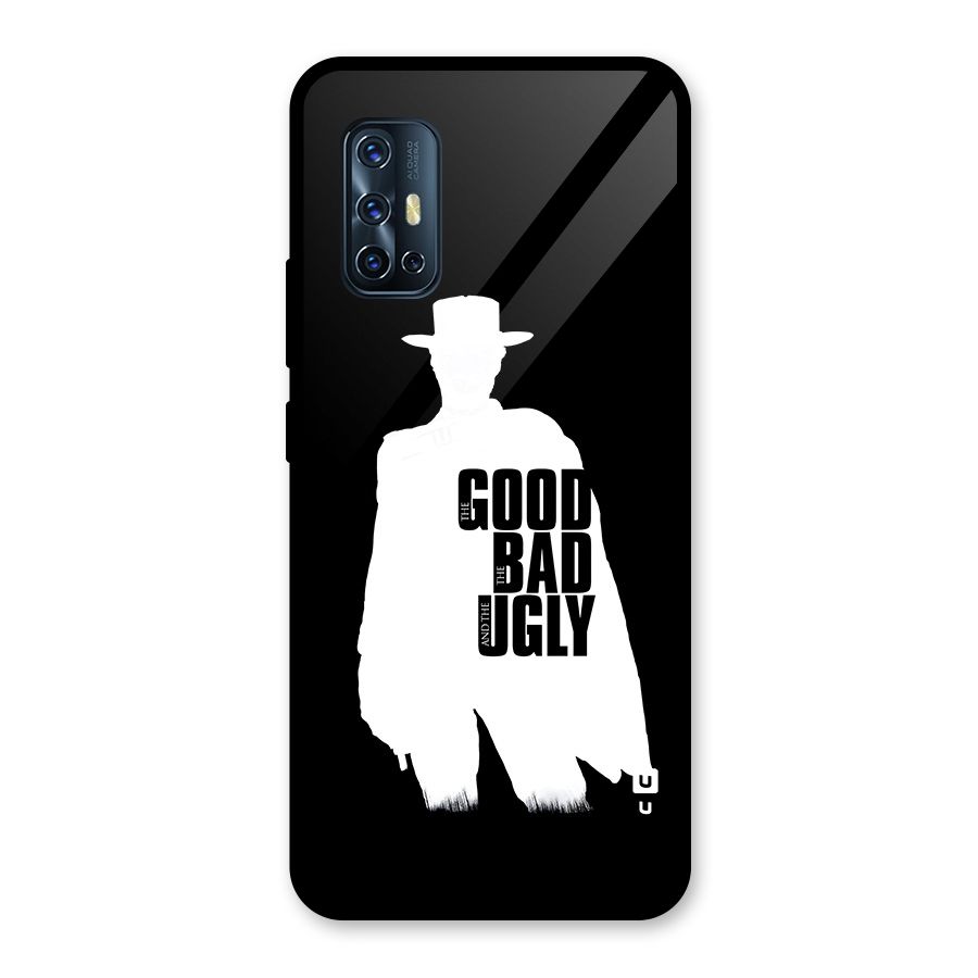 Good Bad Ugly Glass Back Case for Vivo V17