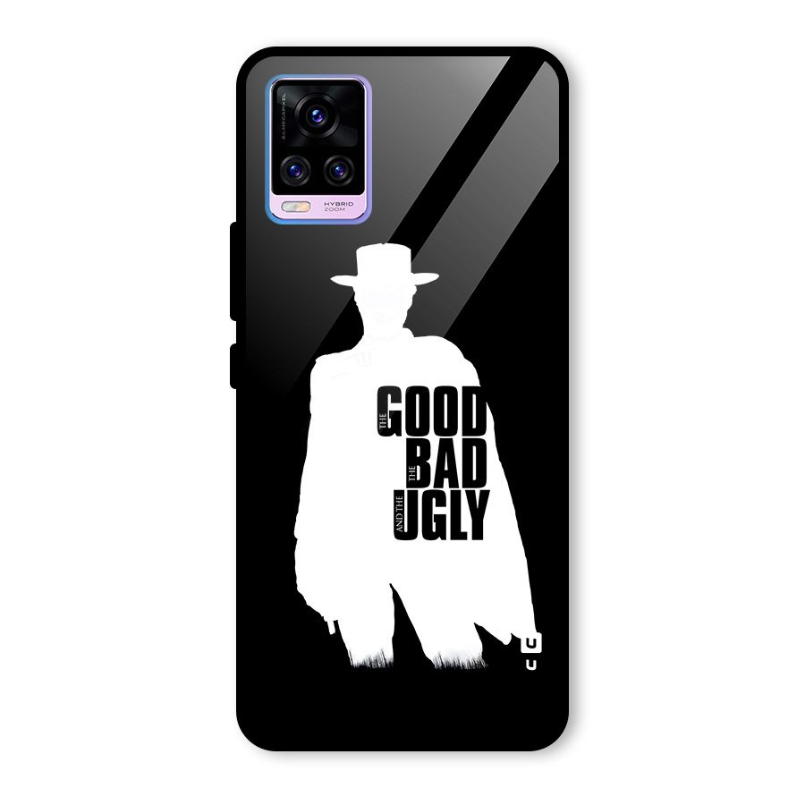 Good Bad Ugly Glass Back Case for Vivo V20 Pro