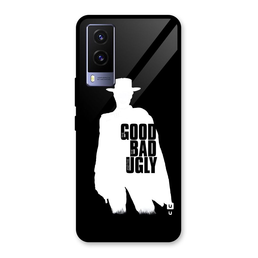 Good Bad Ugly Glass Back Case for Vivo V21e 5G