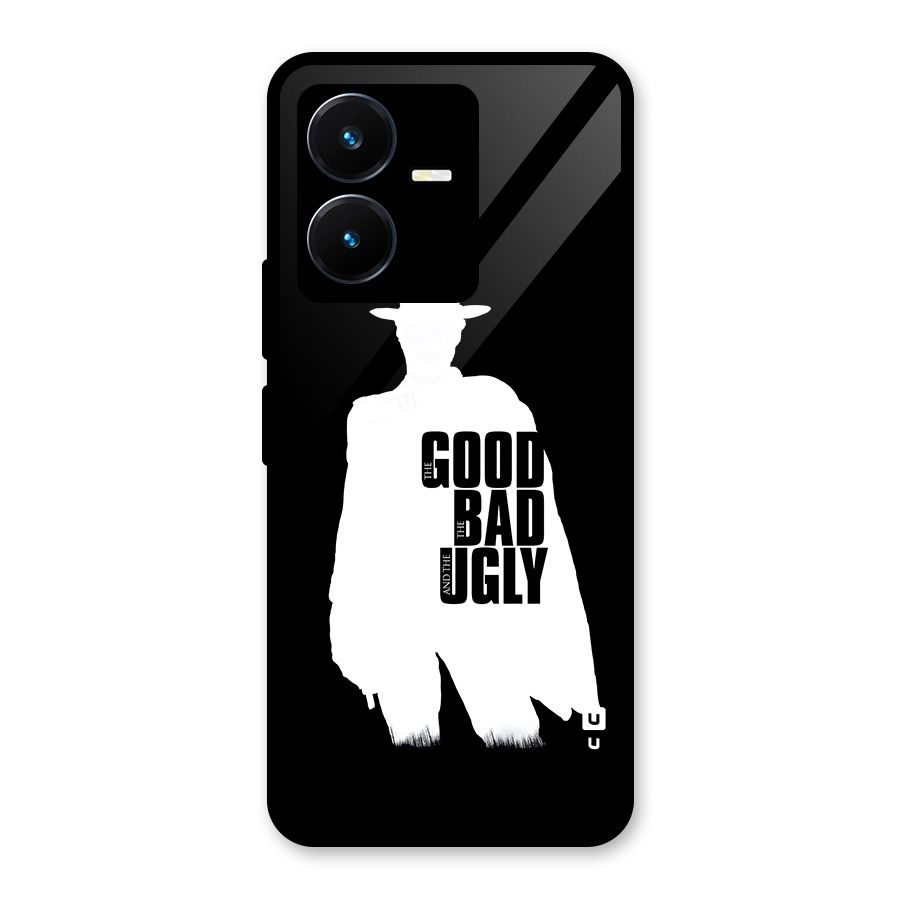 Good Bad Ugly Glass Back Case for Vivo Y22