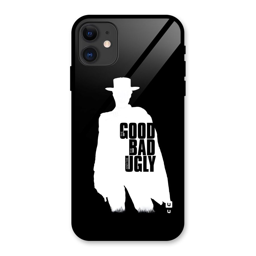 Good Bad Ugly Glass Back Case for iPhone 11