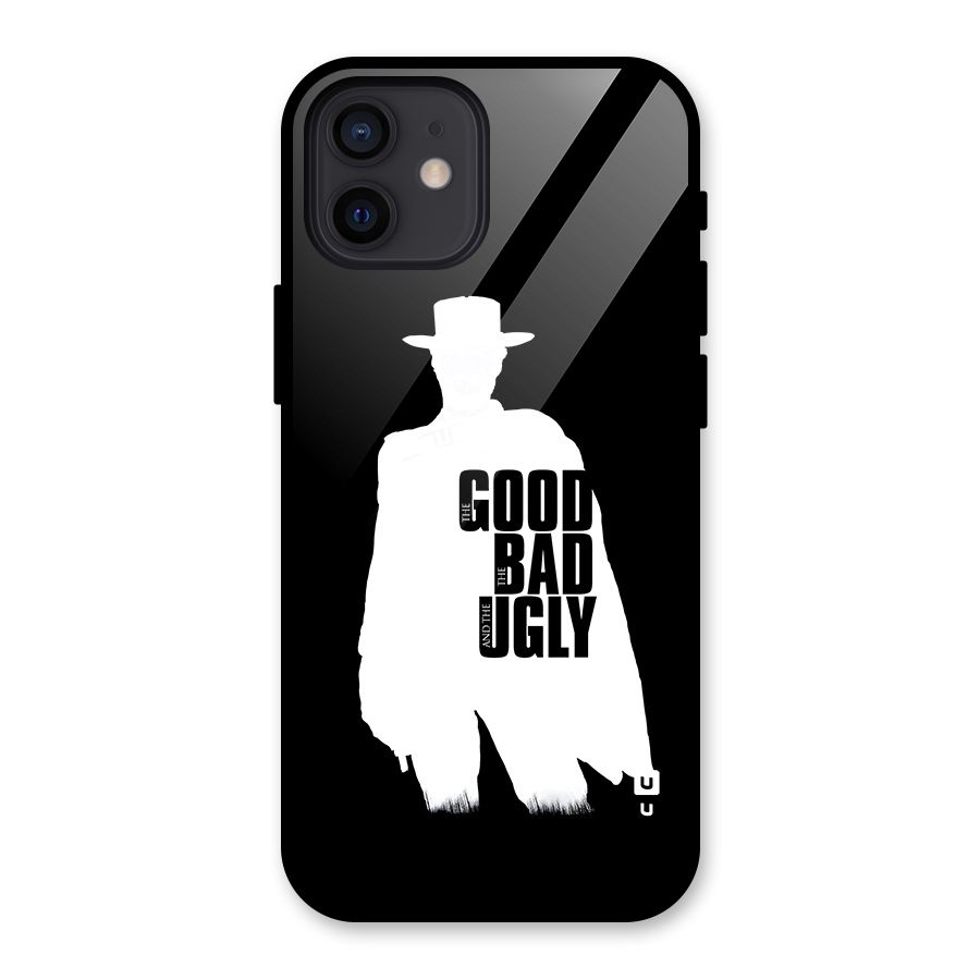 Good Bad Ugly Glass Back Case for iPhone 12