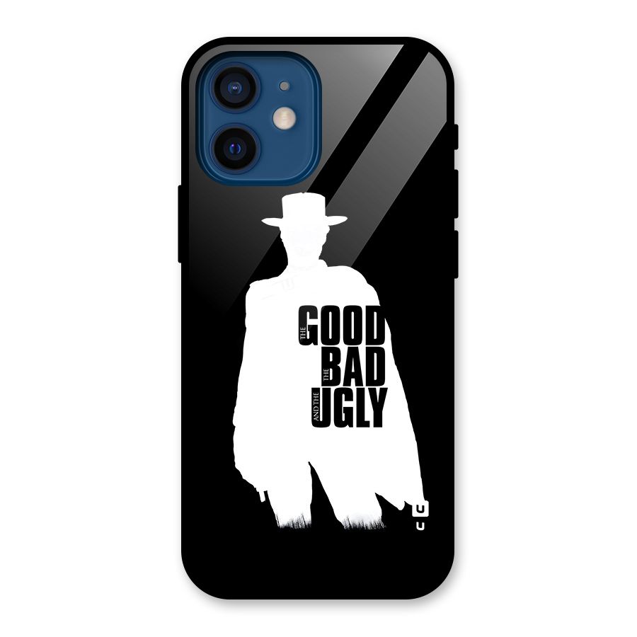 Good Bad Ugly Glass Back Case for iPhone 12 Mini
