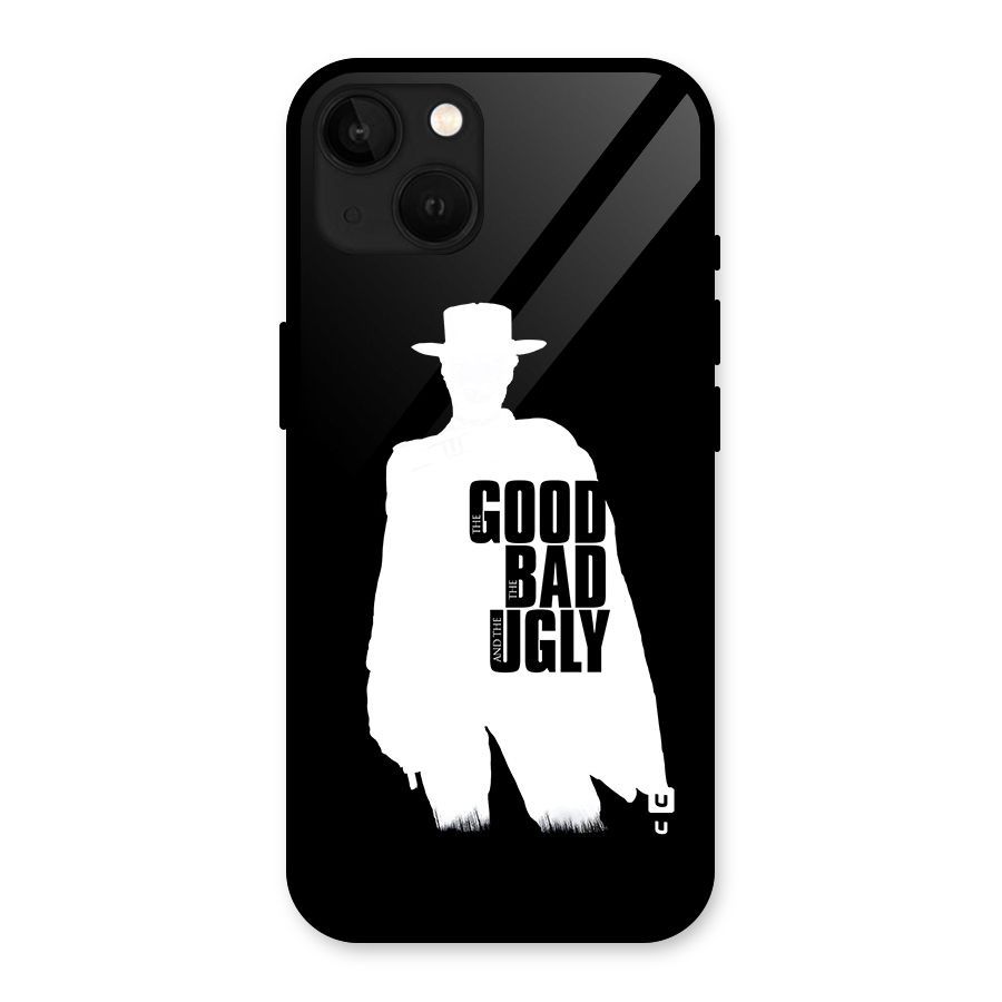 Good Bad Ugly Glass Back Case for iPhone 13