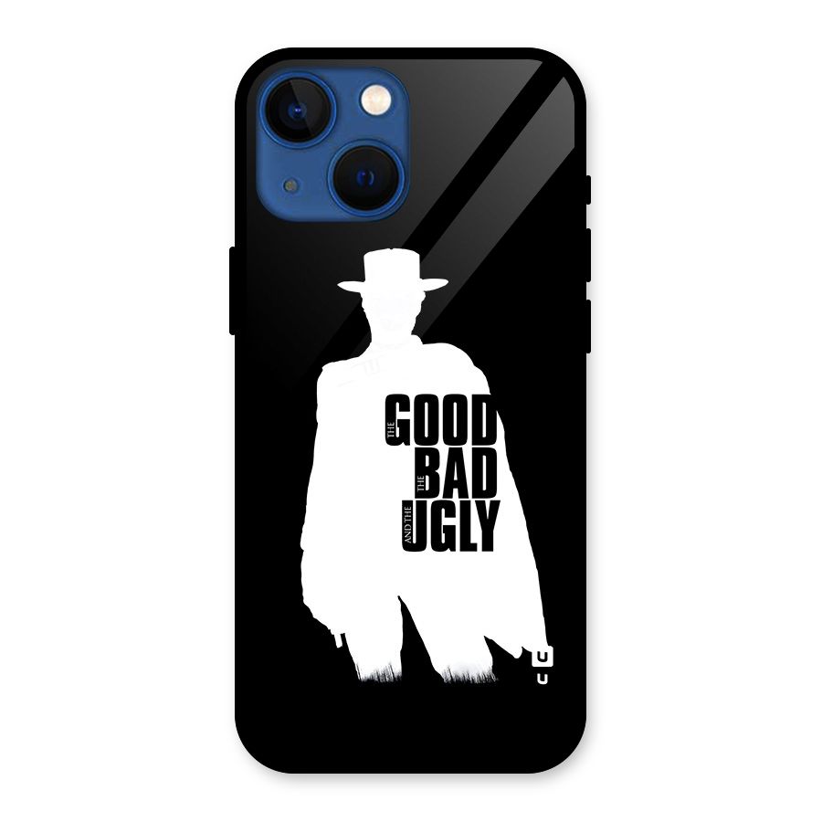 Good Bad Ugly Glass Back Case for iPhone 13 Mini
