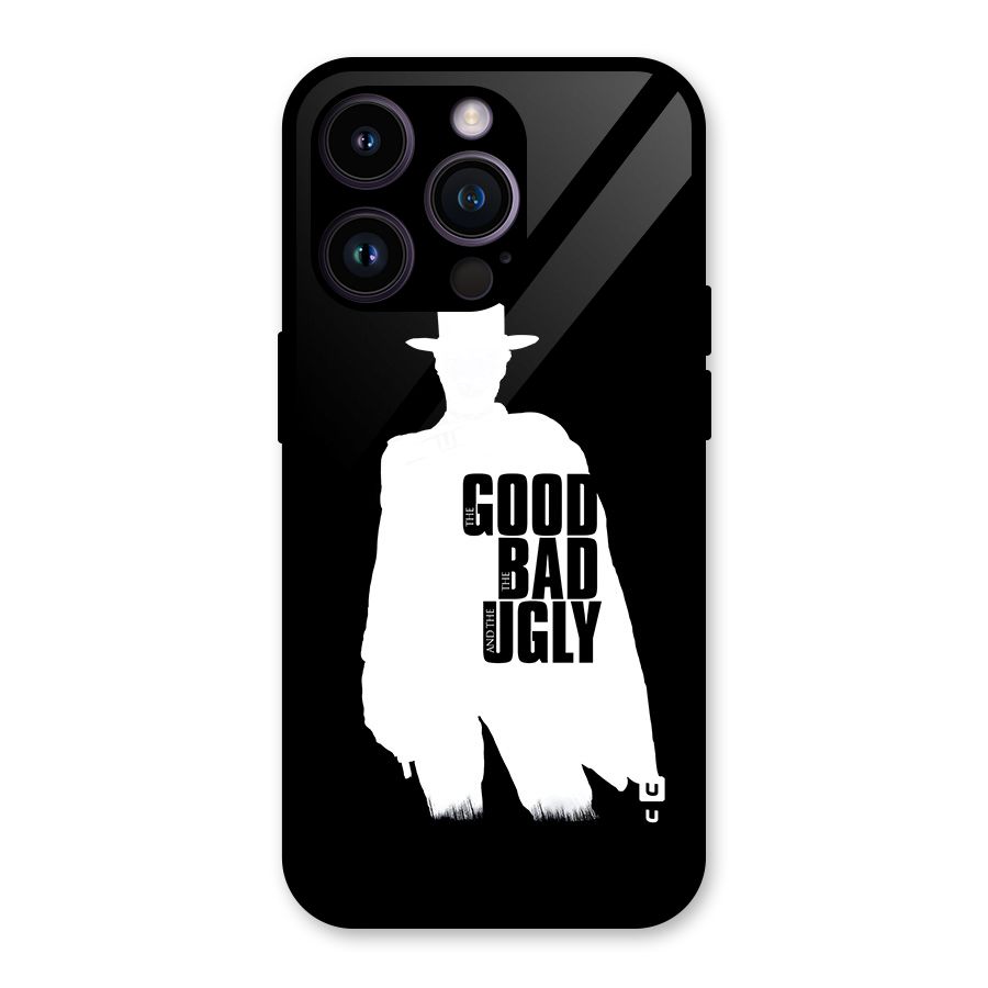 Good Bad Ugly Glass Back Case for iPhone 14 Pro
