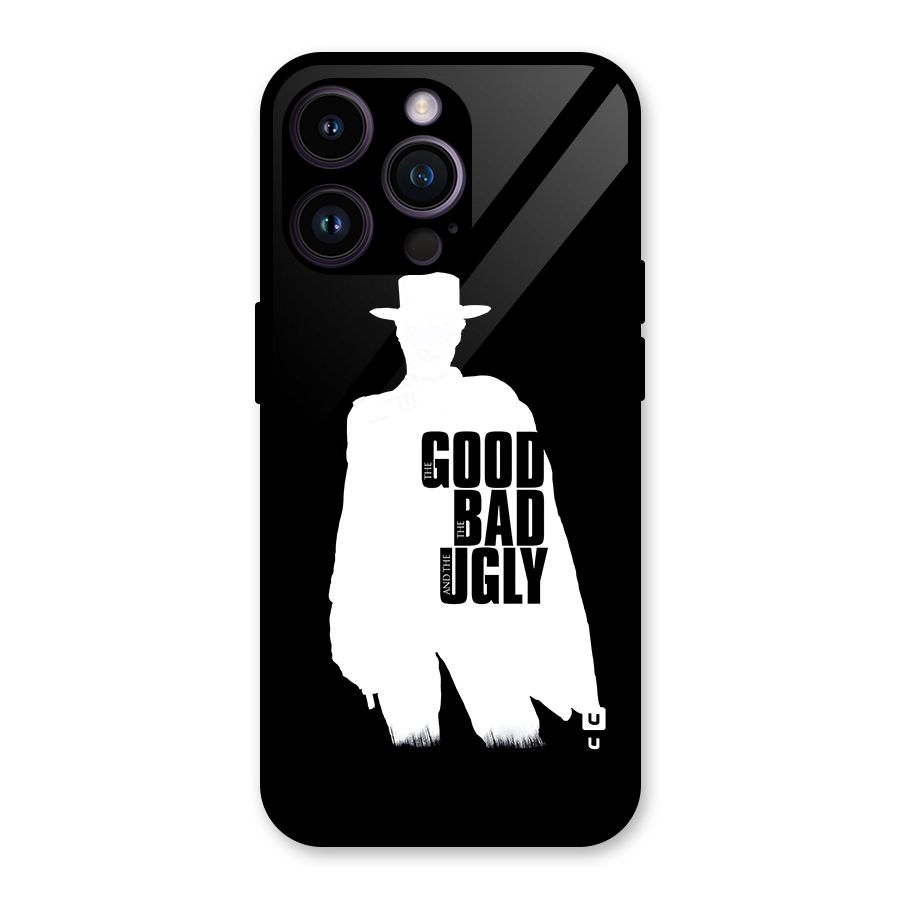 Good Bad Ugly Glass Back Case for iPhone 14 Pro Max