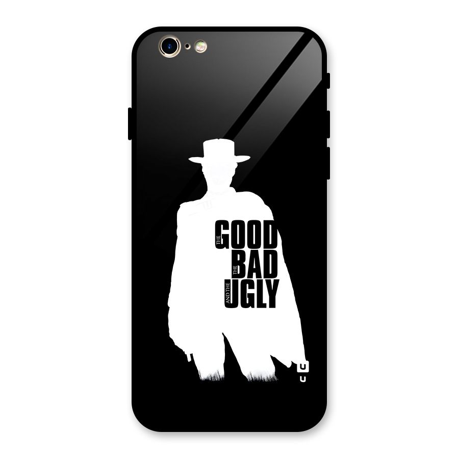 Good Bad Ugly Glass Back Case for iPhone 6 6S