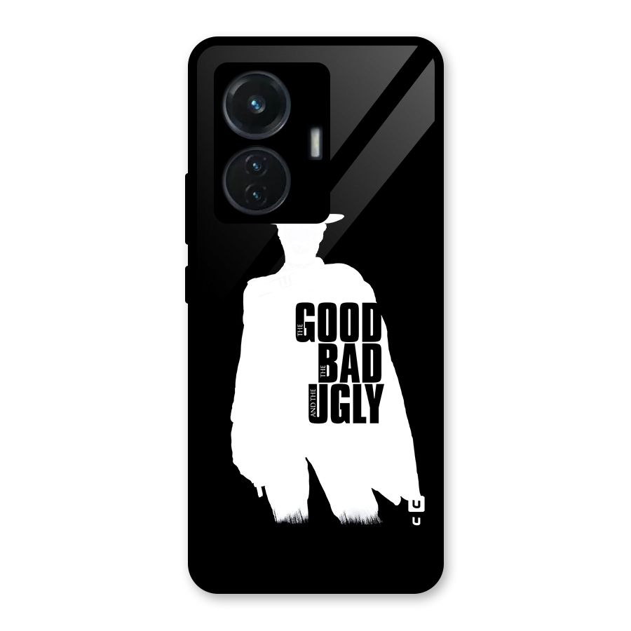Good Bad Ugly Glass Back Case for iQOO Z6 44W