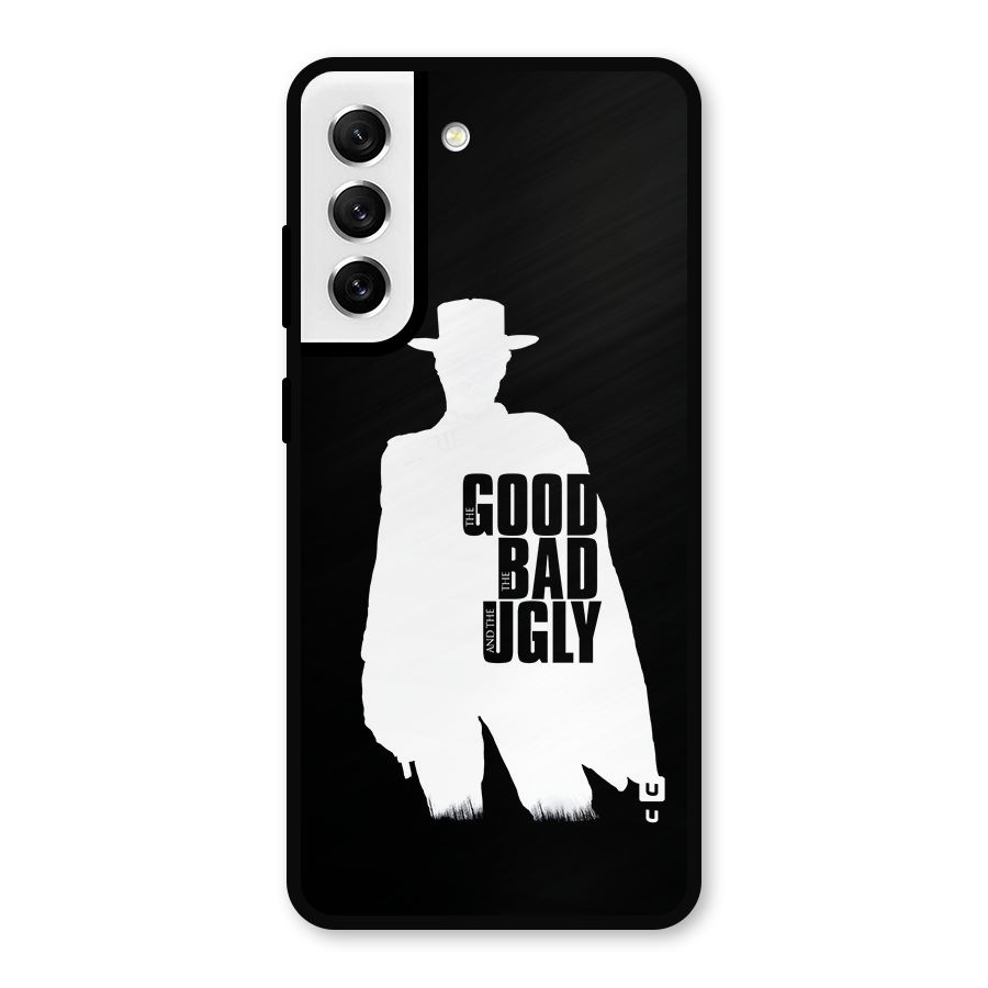 Good Bad Ugly Metal Back Case for Galaxy S21 FE 5G