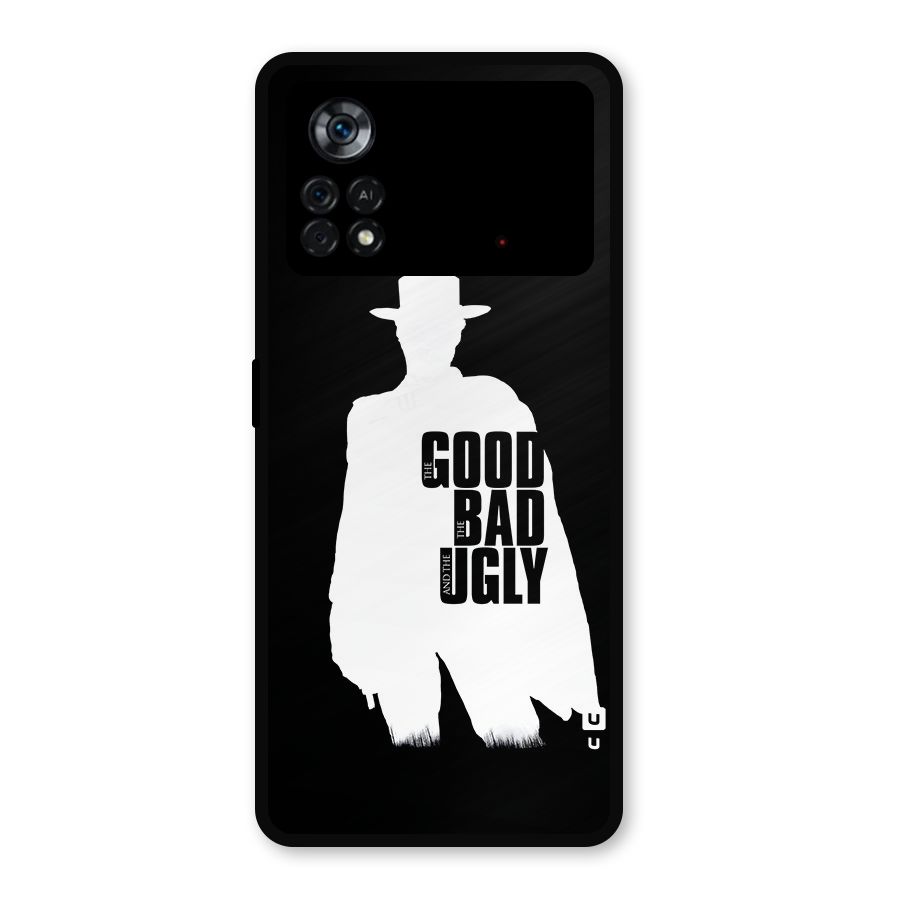 Good Bad Ugly Metal Back Case for Poco X4 Pro 5G