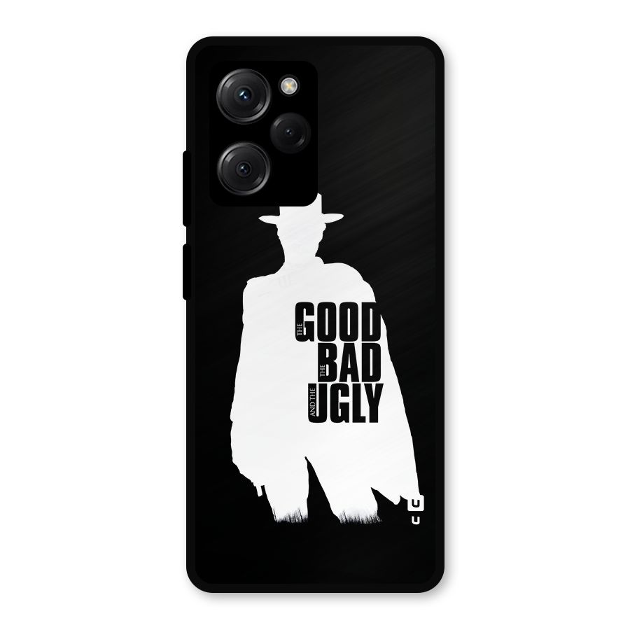 Good Bad Ugly Metal Back Case for Poco X5 Pro