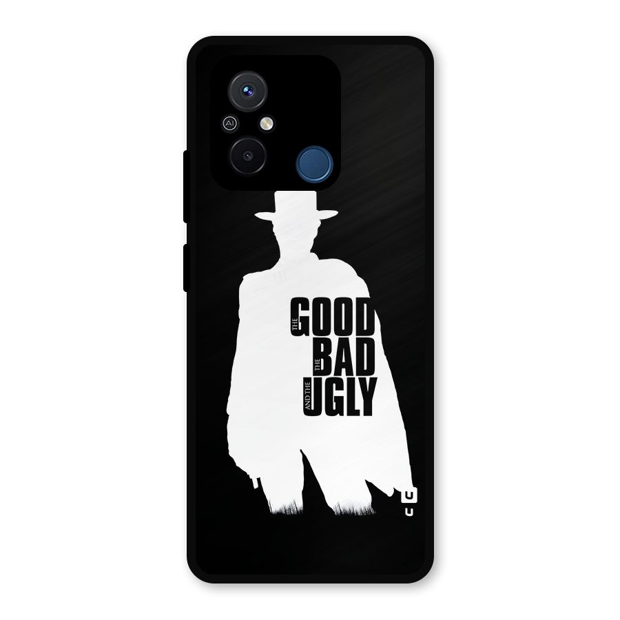 Good Bad Ugly Metal Back Case for Redmi 12C
