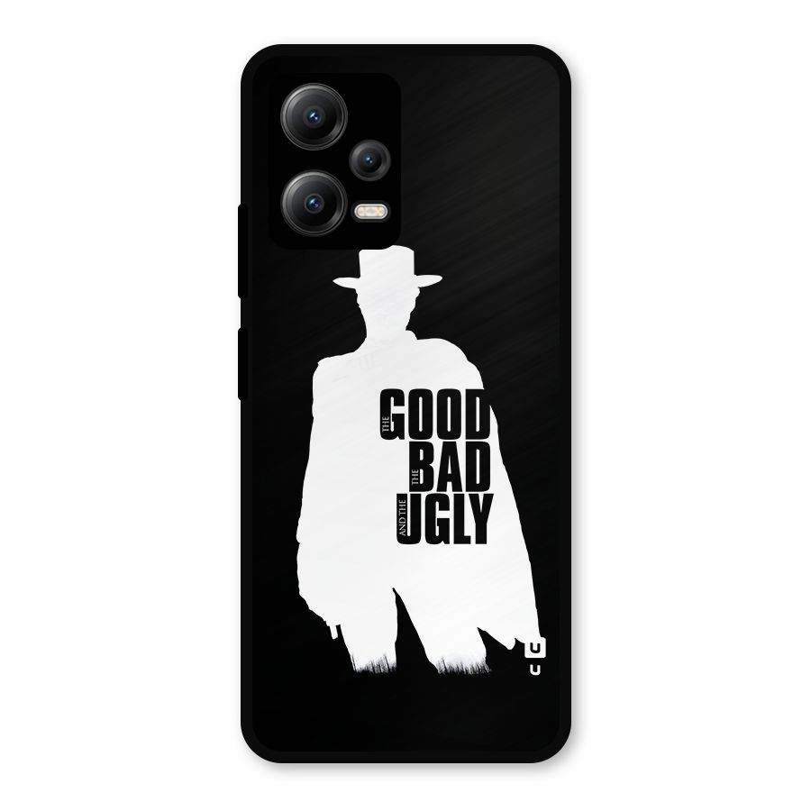 Good Bad Ugly Metal Back Case for Redmi Note 12 5G