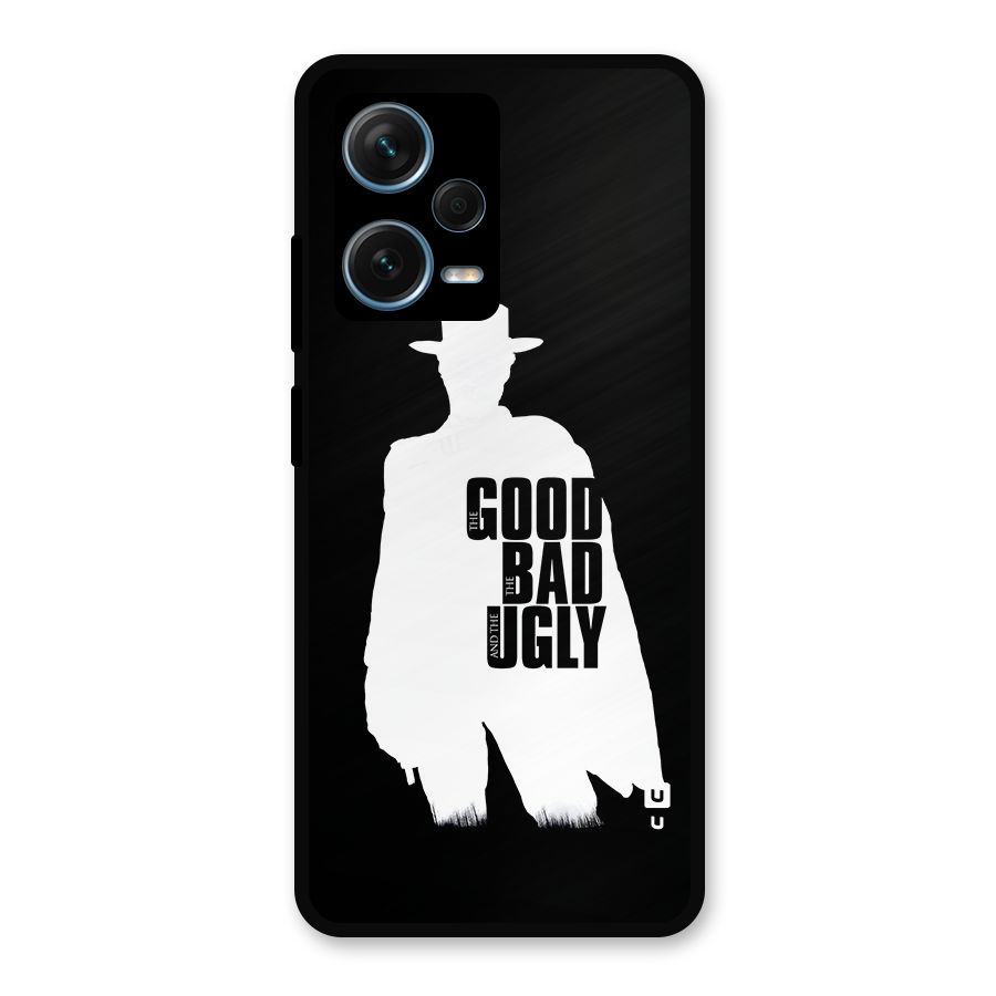 Good Bad Ugly Metal Back Case for Redmi Note 12 Pro Plus 5G