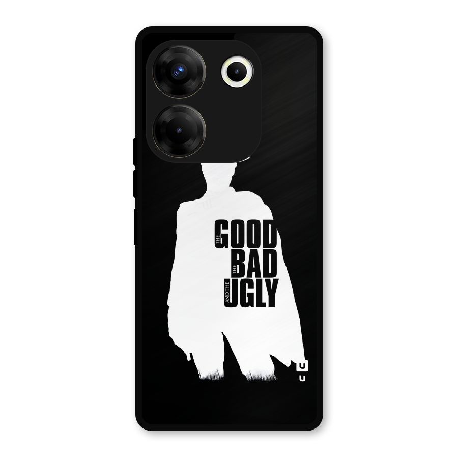 Good Bad Ugly Metal Back Case for Tecno Camon 20 Pro
