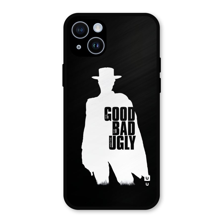 Good Bad Ugly Metal Back Case for iPhone 14