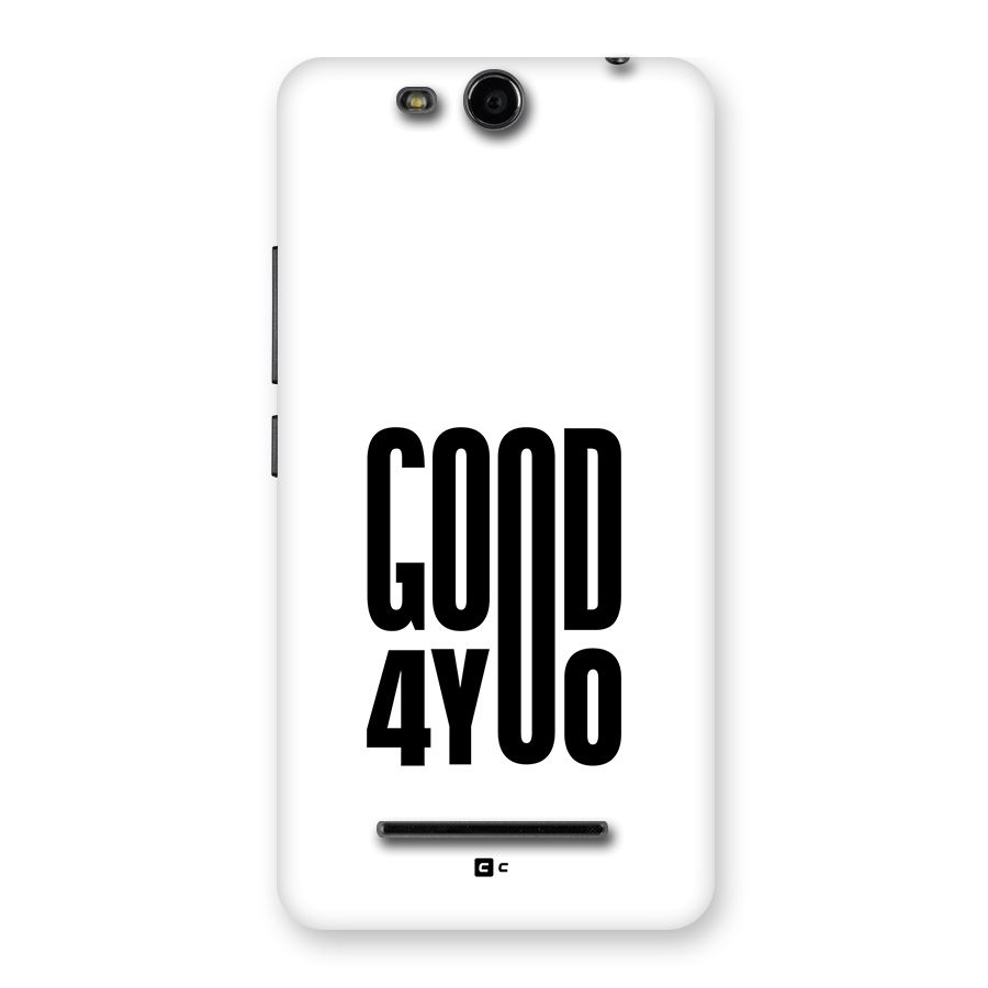 Good For You Back Case for Canvas Juice 3 Q392