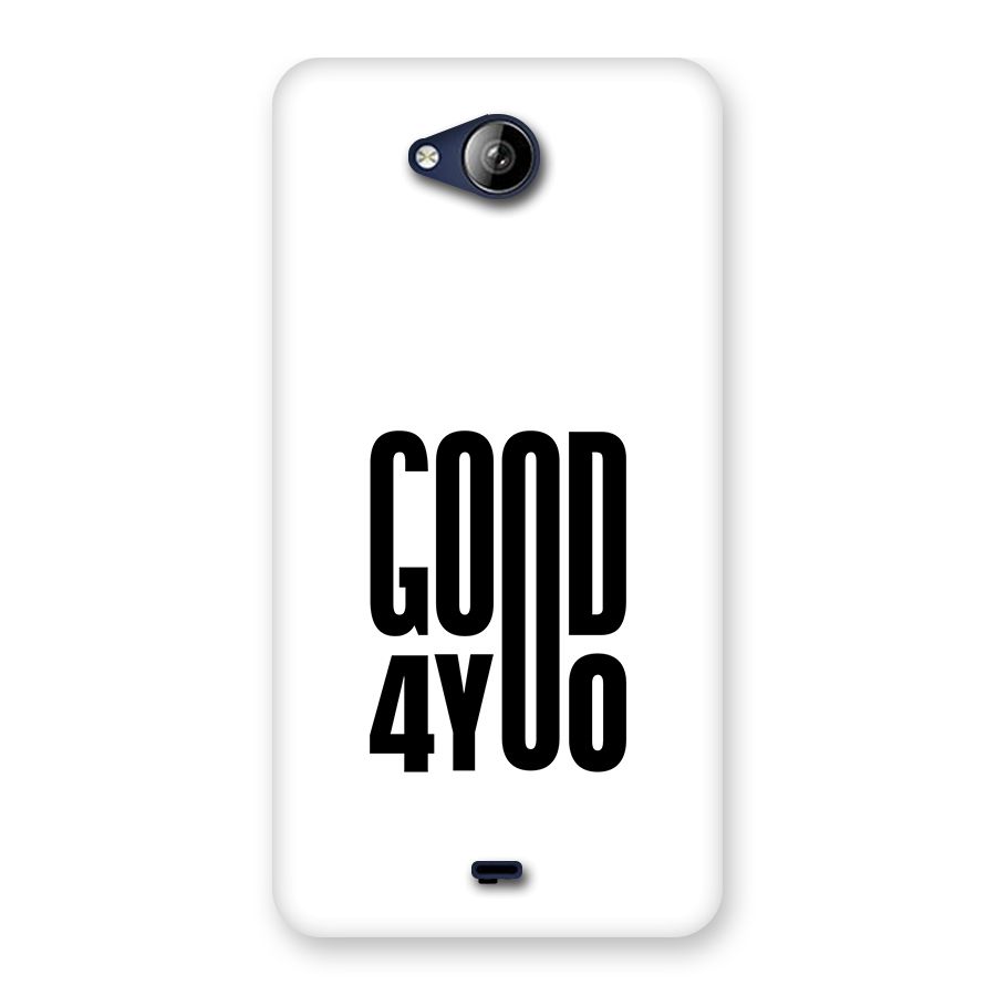 Good For You Back Case for Canvas Play Q355
