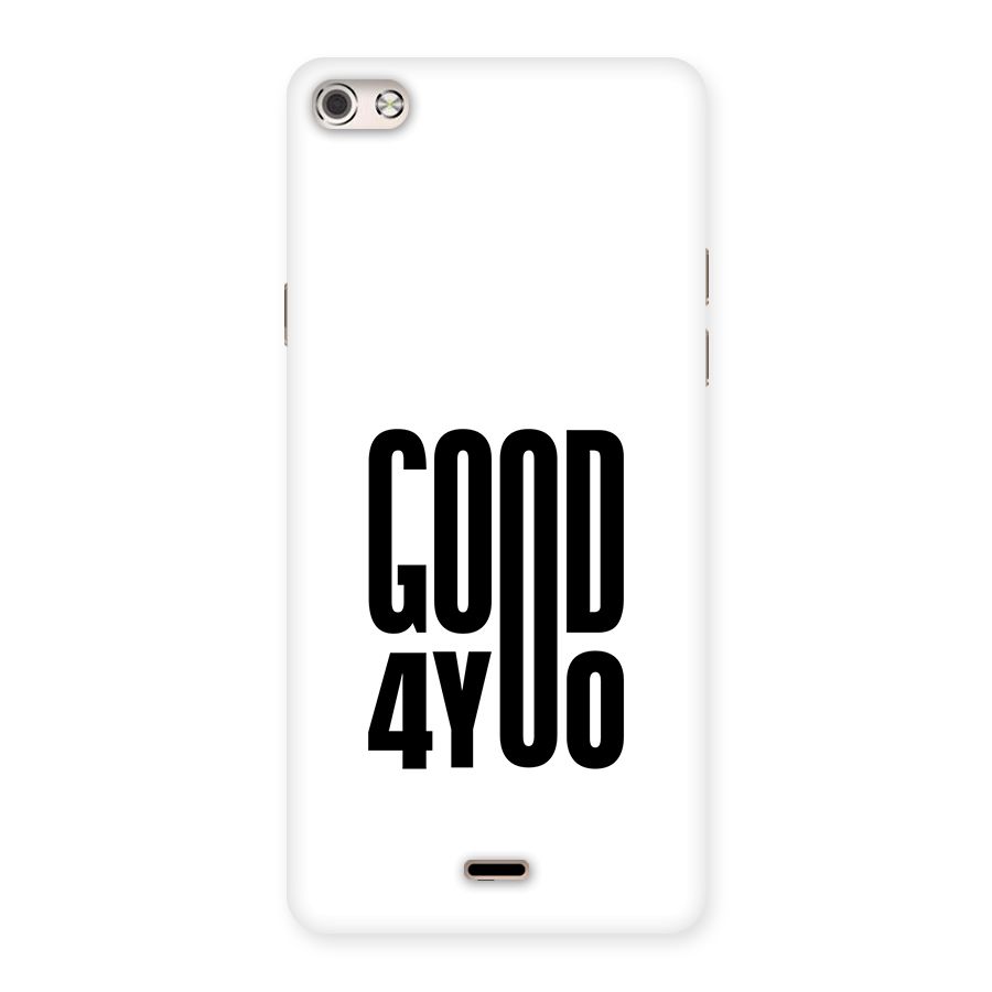 Good For You Back Case for Canvas Silver 5