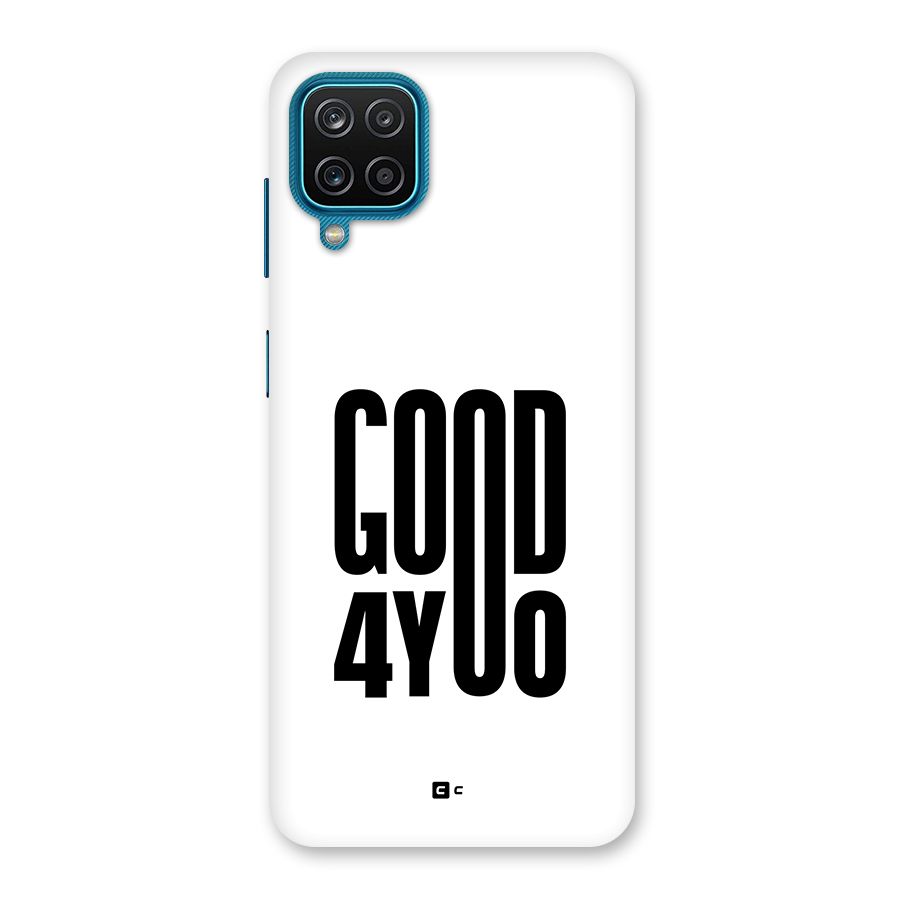 Good For You Back Case for Galaxy M12