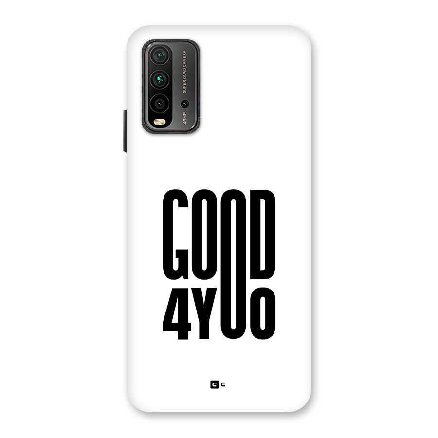 Good For You Back Case for Redmi 9 Power