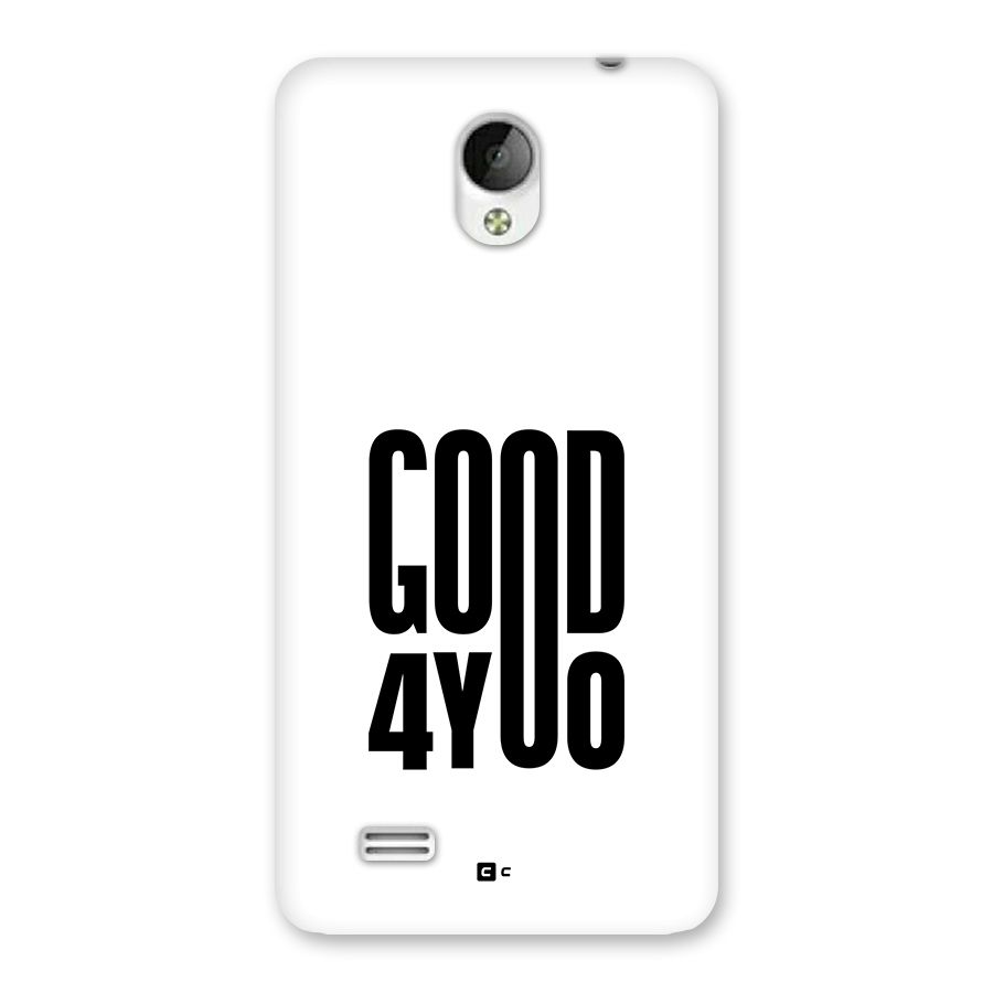 Good For You Back Case for Vivo Y21