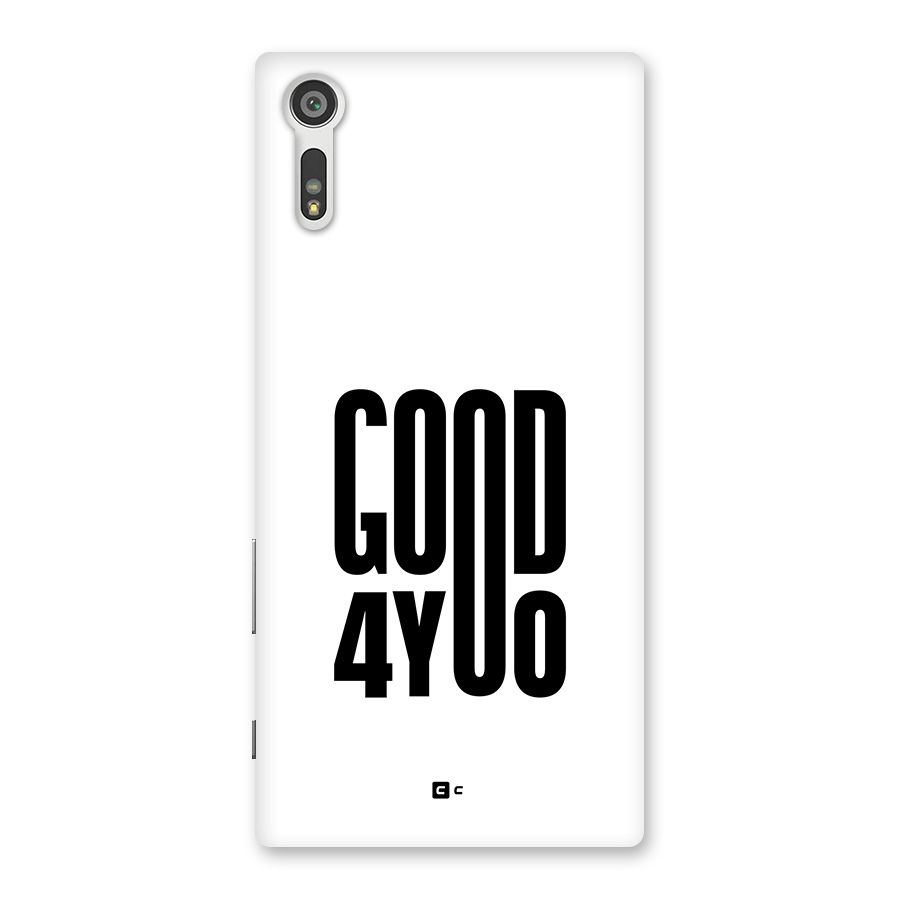 Good For You Back Case for Xperia XZ