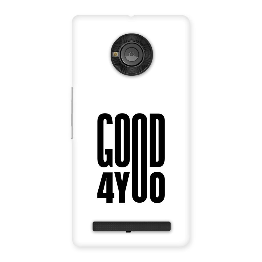 Good For You Back Case for Yunique
