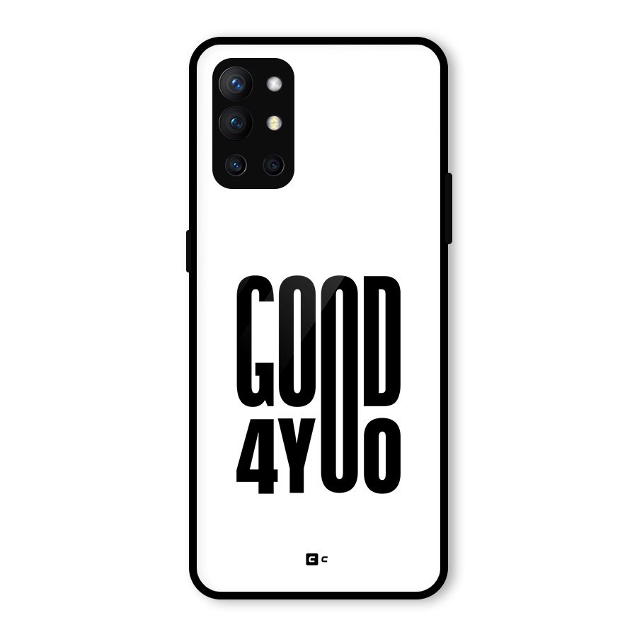 Good For You Glass Back Case for OnePlus 9R