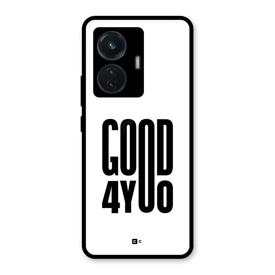 Good For You Glass Back Case for Vivo T1 44W