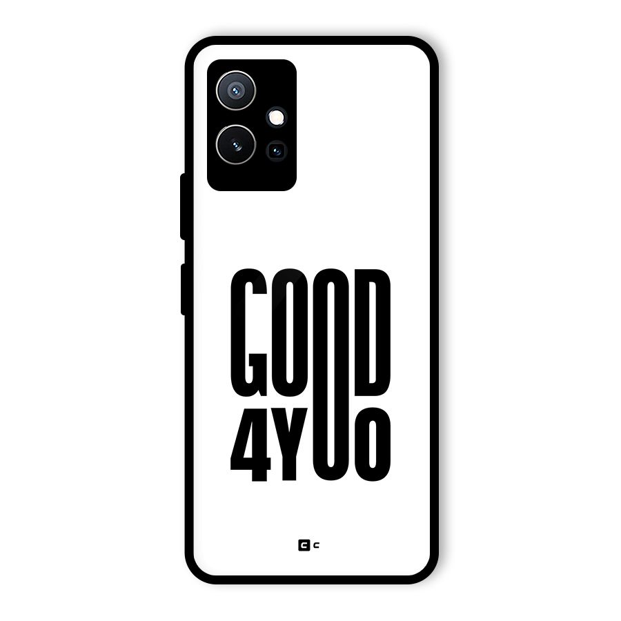 Good For You Glass Back Case for Vivo Y75 5G