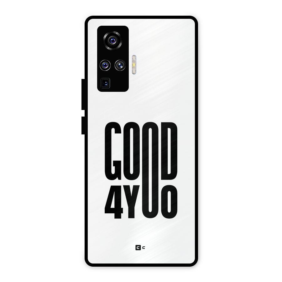 Good For You Metal Back Case for Vivo X50 Pro