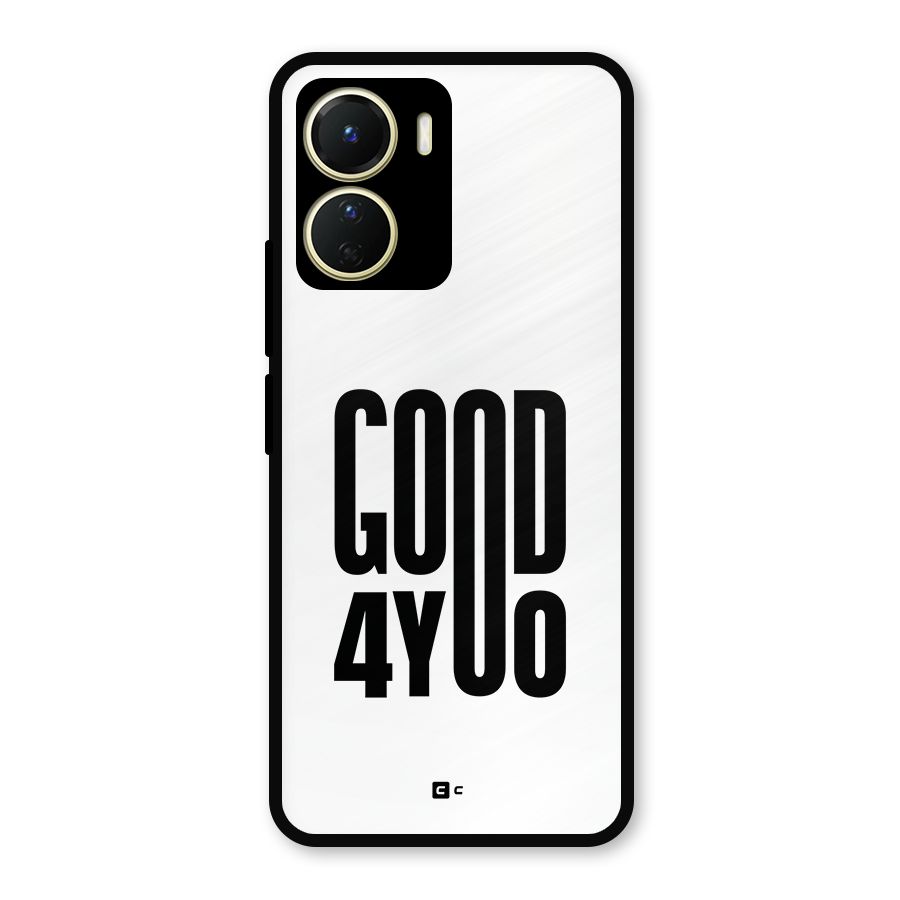 Good For You Metal Back Case for Vivo Y16