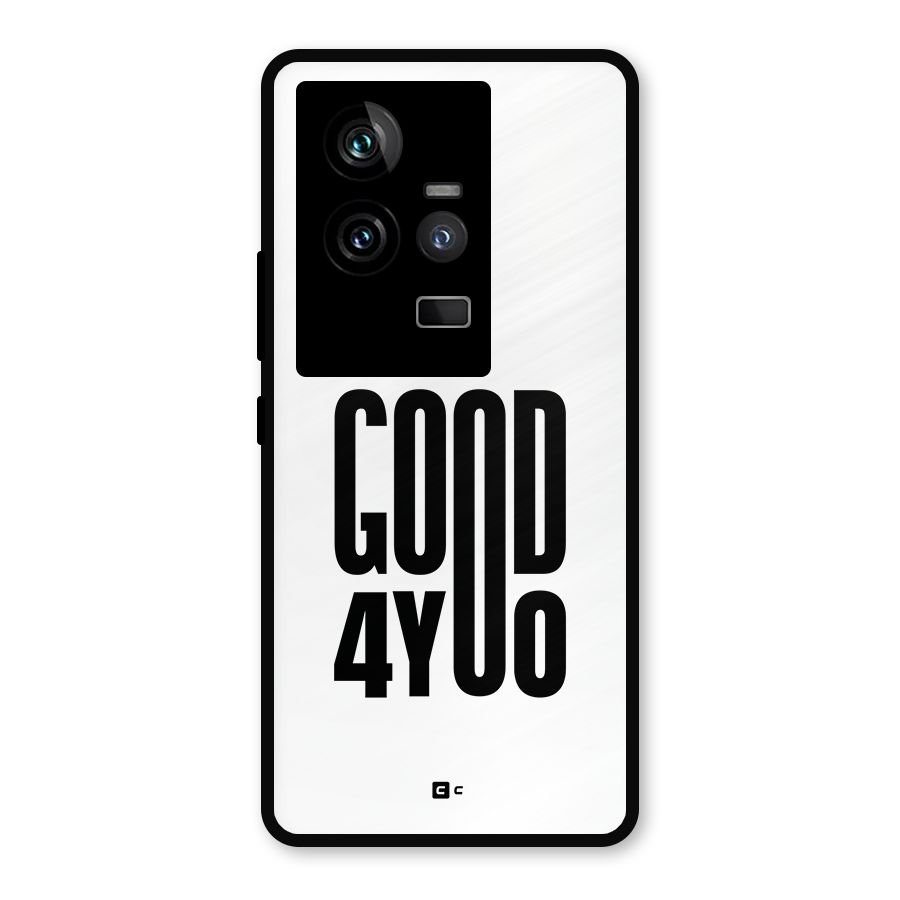 Good For You Metal Back Case for iQOO 11 5G