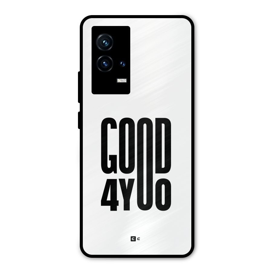 Good For You Metal Back Case for iQOO 9 5G