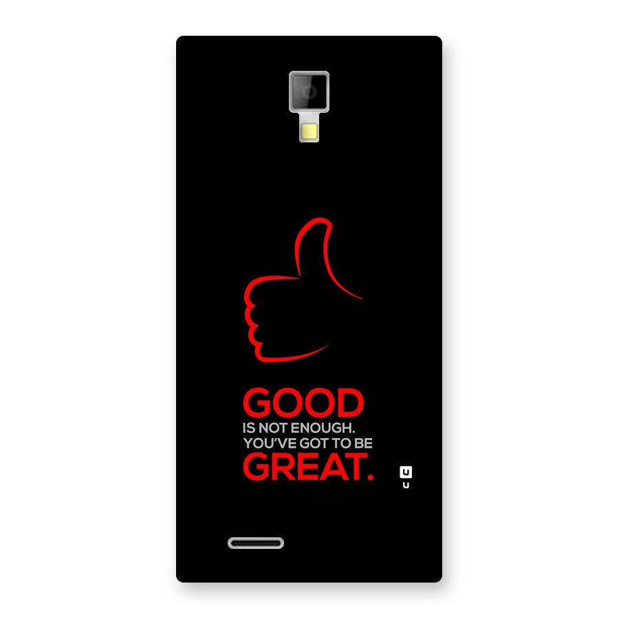 Good Great Back Case for Canvas Xpress A99