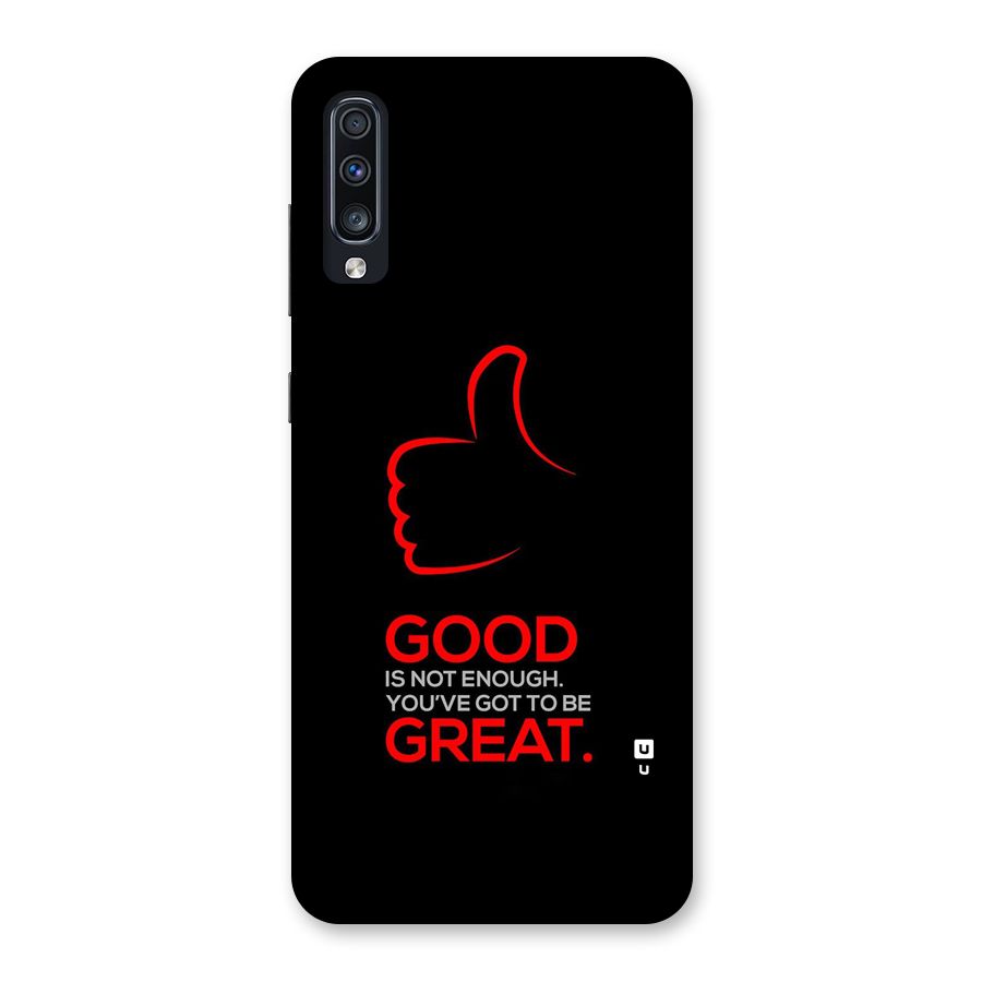 Good Great Back Case for Galaxy A70