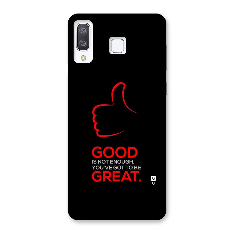Good Great Back Case for Galaxy A8 Star