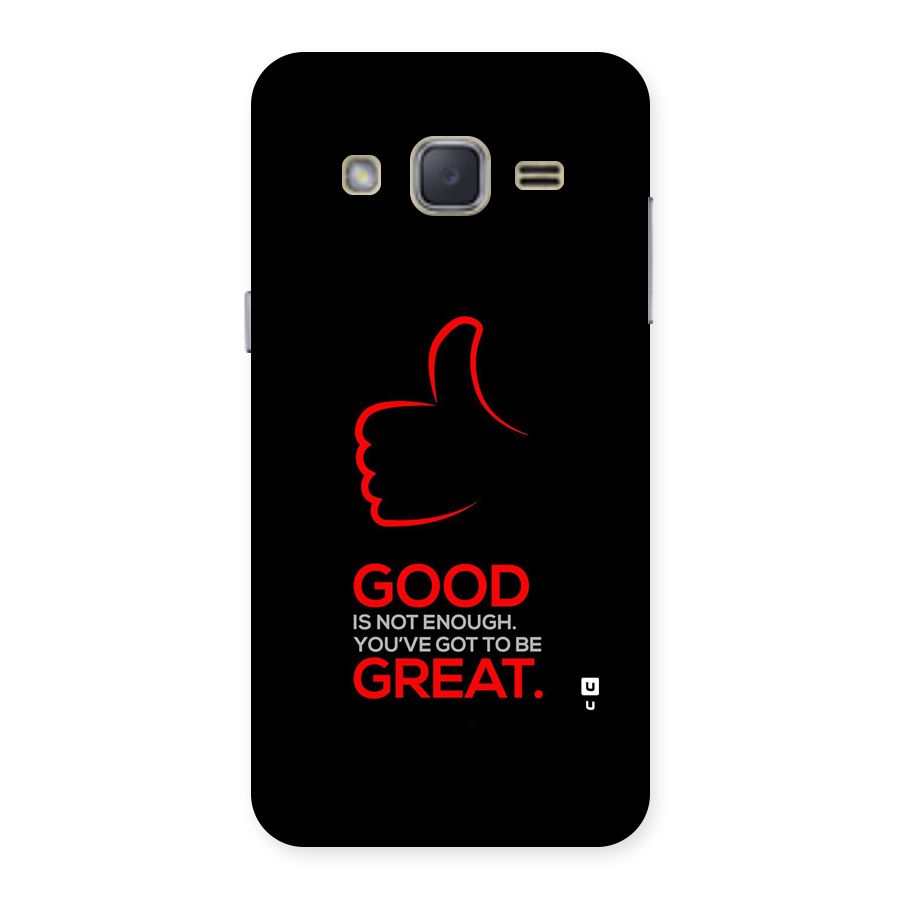 Good Great Back Case for Galaxy J2