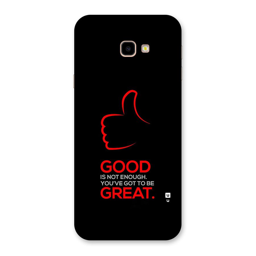 Good Great Back Case for Galaxy J4 Plus